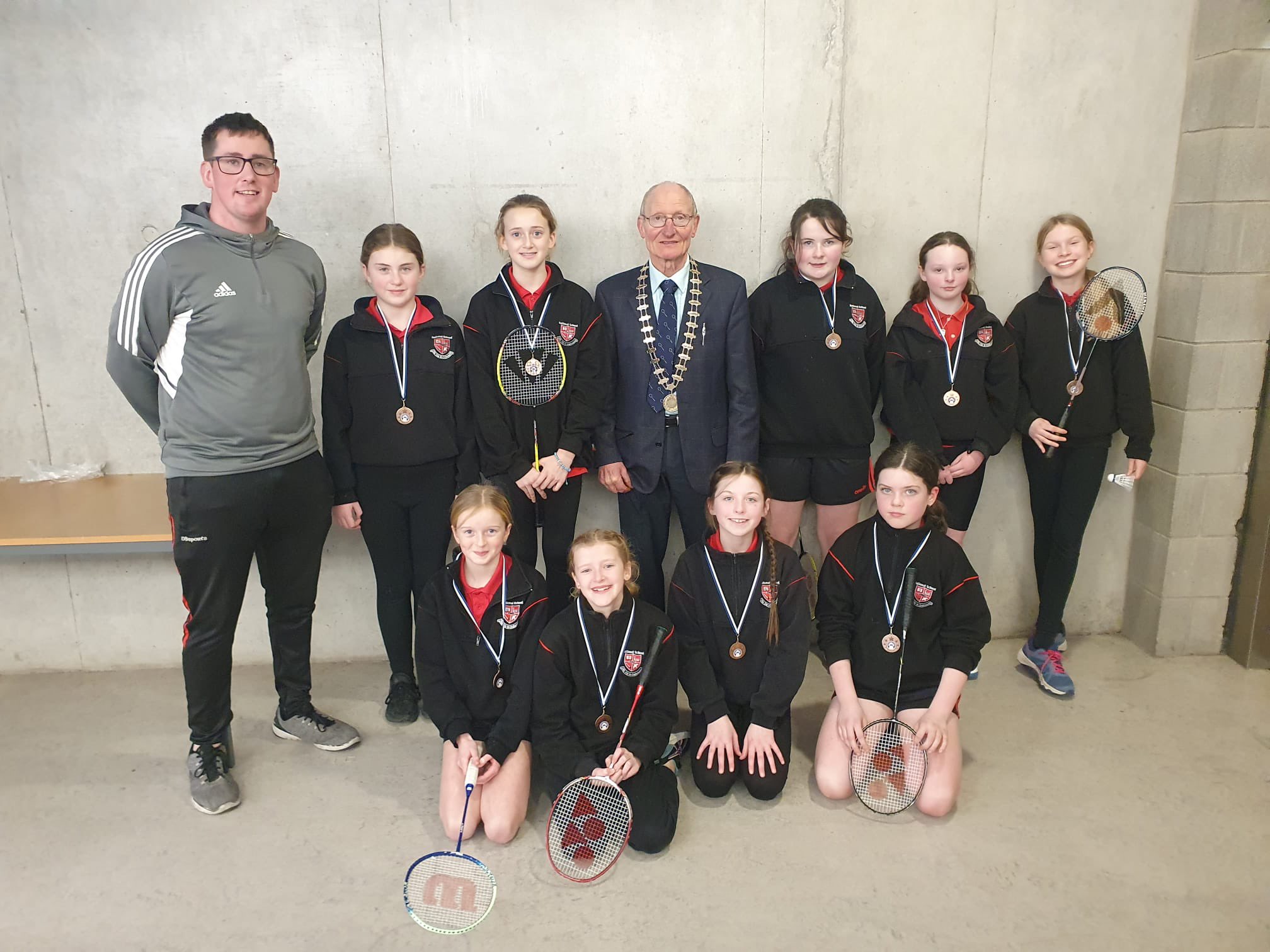 Munster Badminton Championships - Girls - Ennis National School